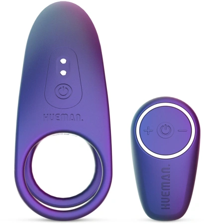 HUEMAN Infinity Ignite эрекционная вибронасадка-кольцо с пультом ДУ